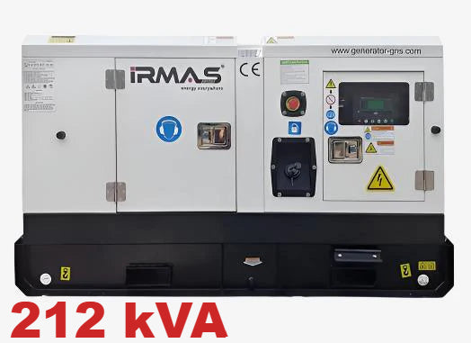 Diesel generator Irmas, SDEC - 212 kVA, 170 kW