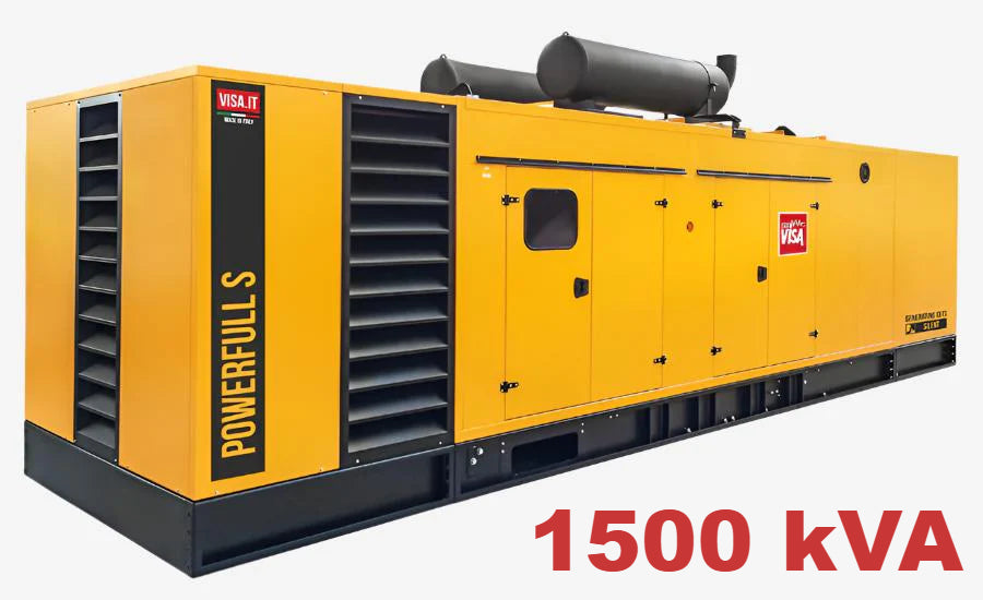 Diesel generator VISA Powerfull S, BAUDOUIN, BD 1500 S - 1500 kVA, 1200 kW
