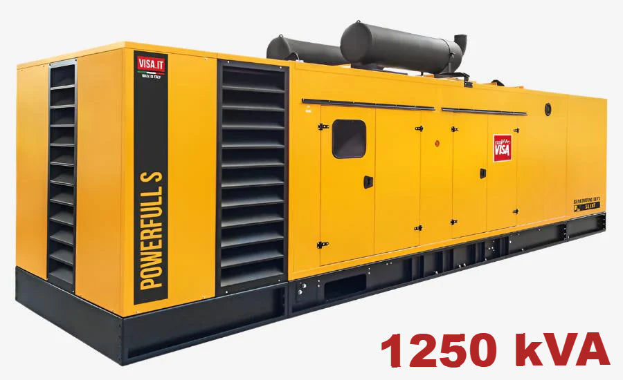 Diesel generator VISA Powerfull S, BAUDOUIN, BD 1250 S - 1250 kVA, 1000 kW