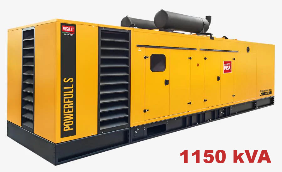 Diesel generator VISA Powerfull S, BAUDOUIN, BD 1150 S - 1150 kVA, 920 kW