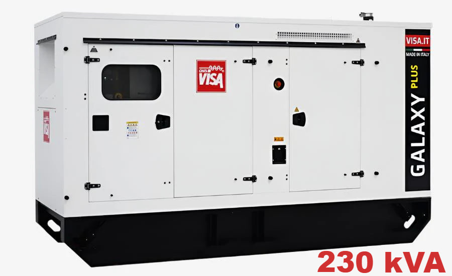 Diesel generator VISA Galaxy GX PLUS, BAUDOUIN, BD 225 GX - 230 kVA, 183 kW