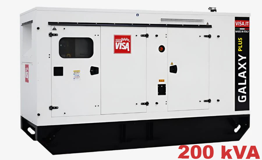 Diesel generator VISA Galaxy GX PLUS, BAUDOUIN, BD 200 GX - 200 kVA, 160 kW