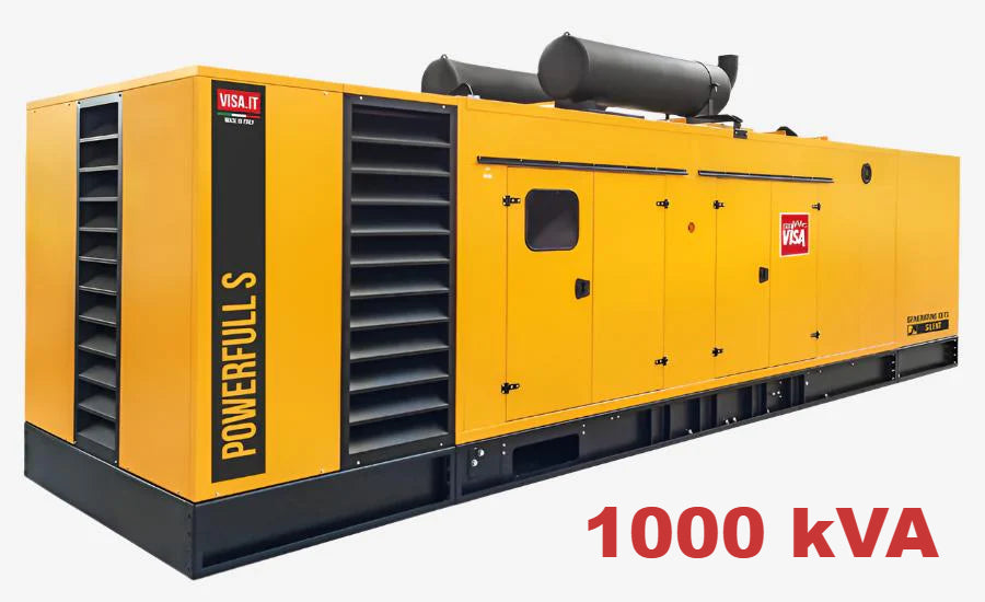 Diesel generator VISA Powerfull S, CUMMINS, C 1000 S - 1000 kVA, 800 kW