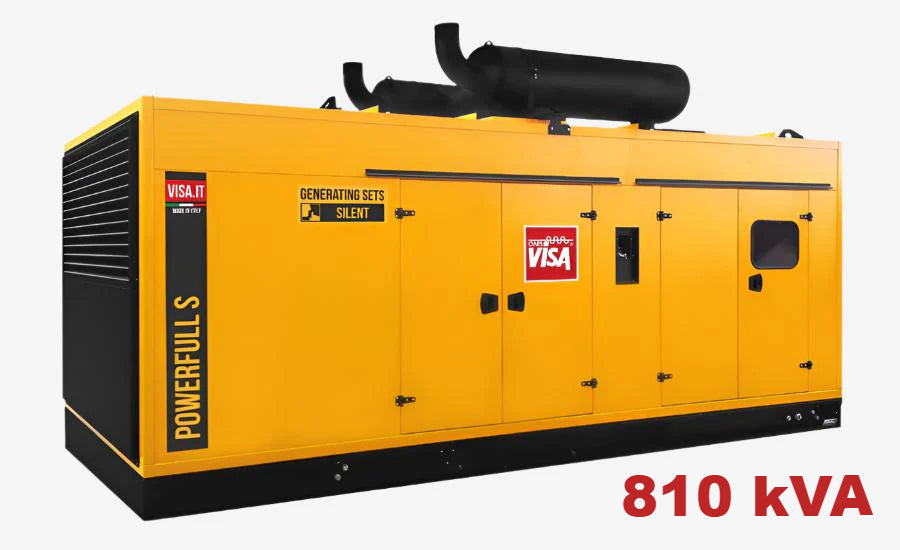Diesel generator VISA Powerfull S, CUMMINS, C 810 S - 810 kVA, 648 kW