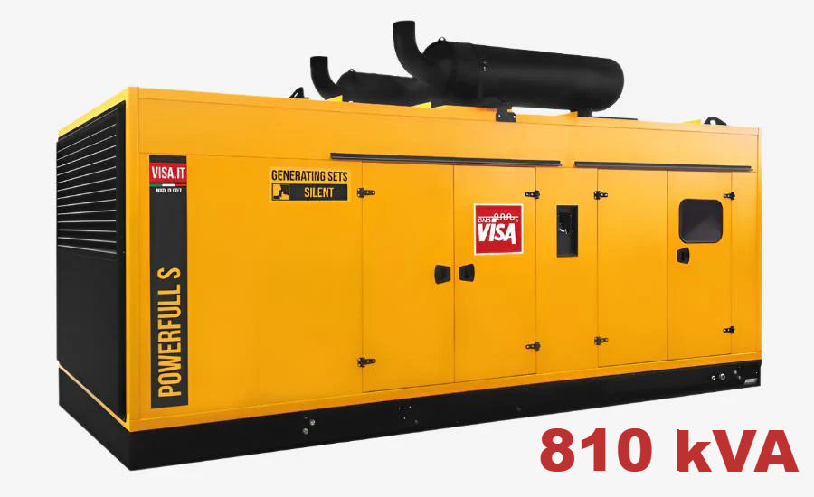 Diesel generator VISA Powerfull S, CUMMINS, C 810 S - 810 kVA, 648 kW