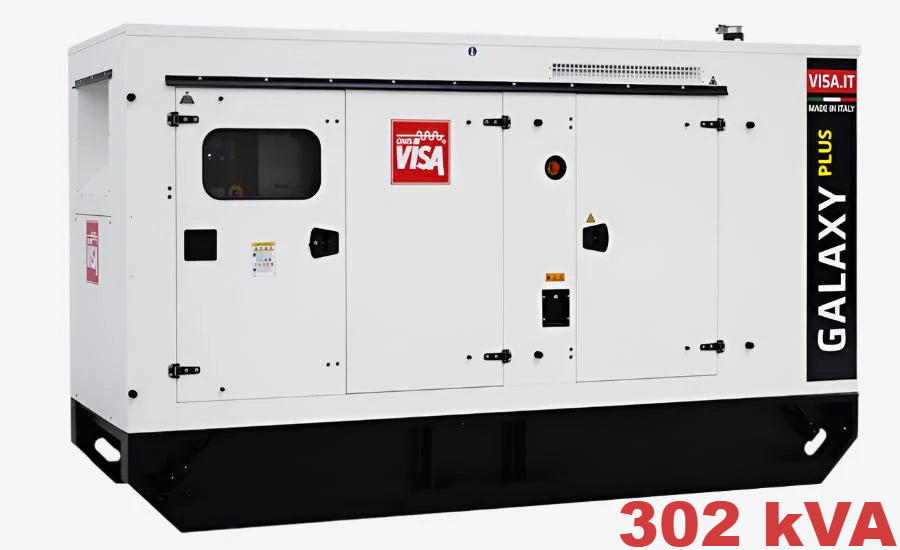 Diesel generator VISA Galaxy GX PLUS, DOOSAN, DS 300 GX - 302 kVA, 241.6 kW