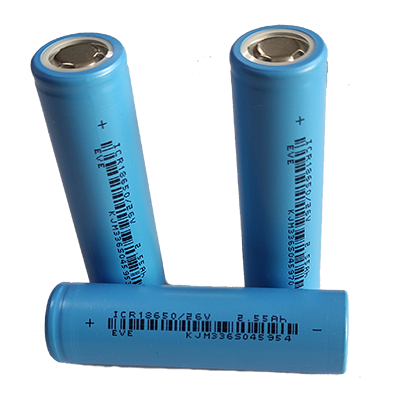 Батерия EVE 18650, 26V, 3.6V, 2550mAh, Li-Ion