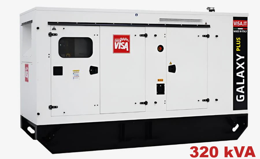 Diesel generator VISA Galaxy GX PLUS, IVECO, F 301 GX - 320 kVA, 256 kW