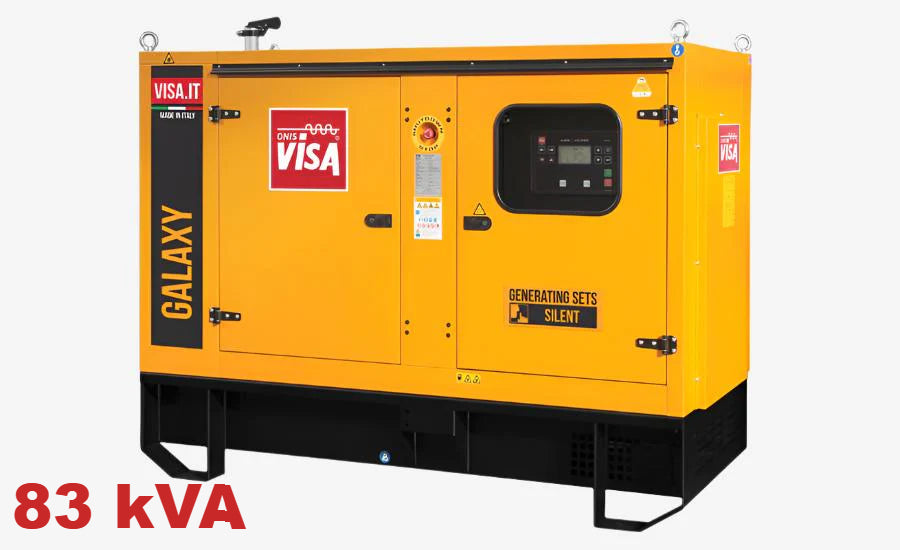 Diesel generator VISA Galaxy GX, IVECO STAGE3, F 83 GX - 83 kVA, 66.4 kW