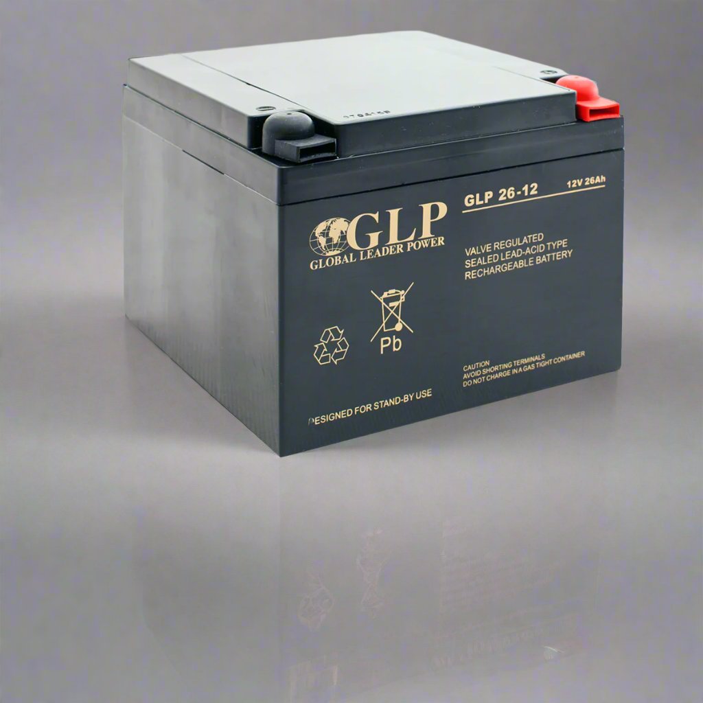 AGM battery 12V 26Ah, GLP 26-12 - Eurogroup 33