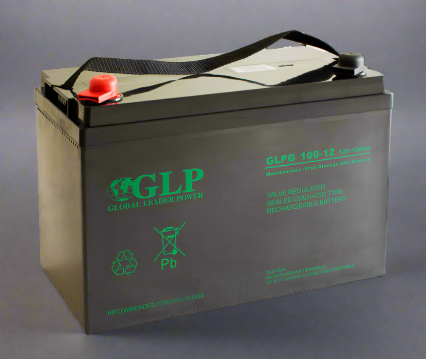 12V 100Ah, GLPG 100-12 M8 Gel battery