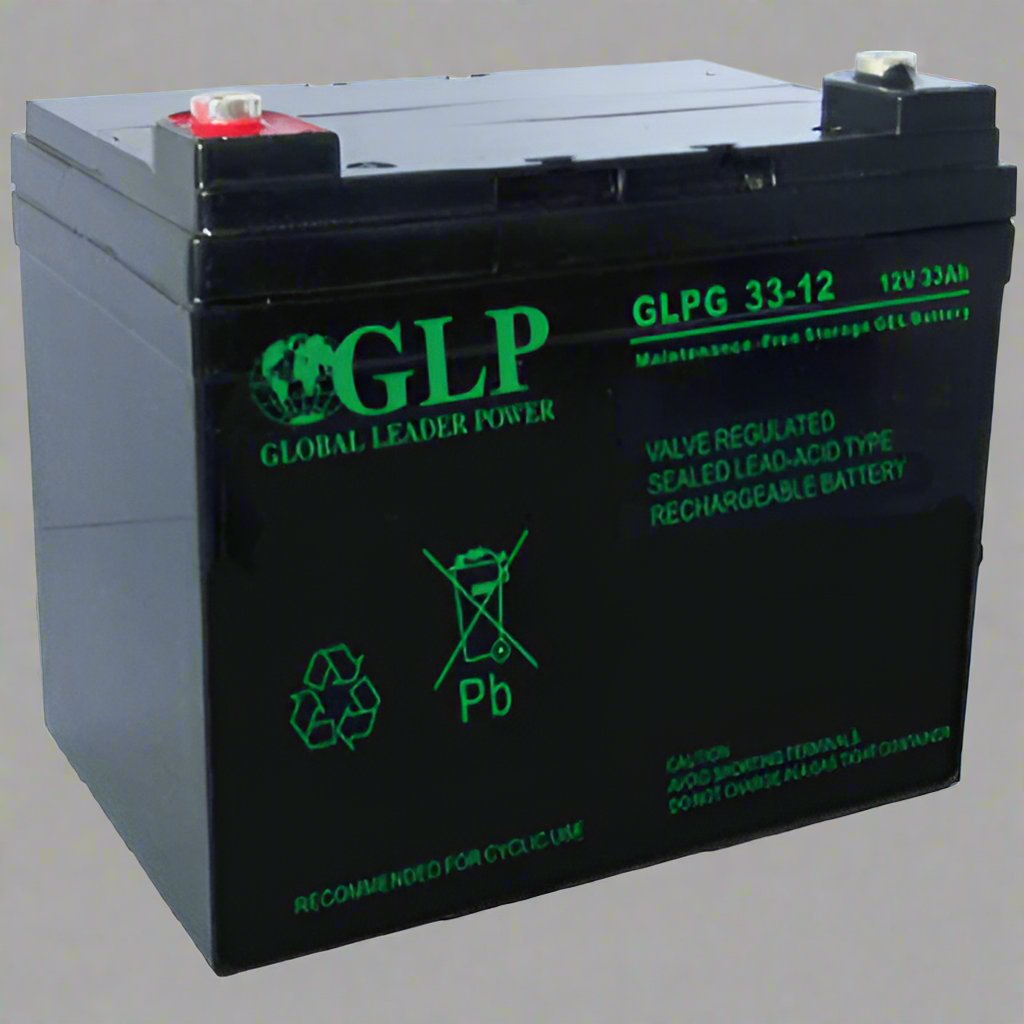 12V 33Ah, GLPG 33-12 M6 Gel battery