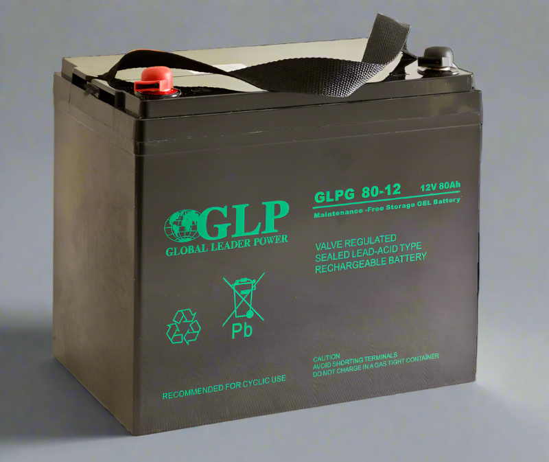 12V 80Ah, GLPG 80-12 M8 Gel battery