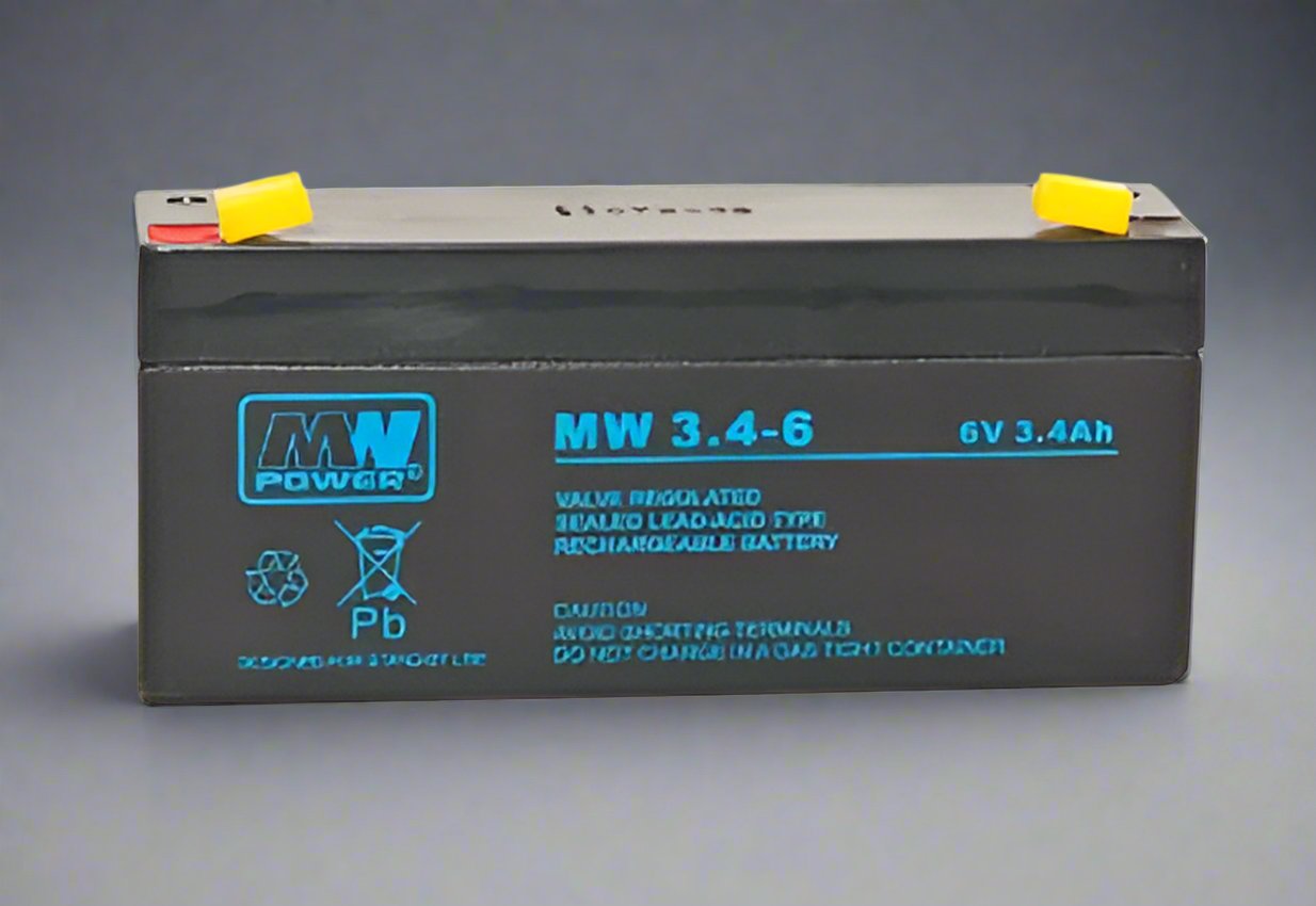 AGM battery 6V 3.4Ah, MW 3.4-6 - Eurogroup 33
