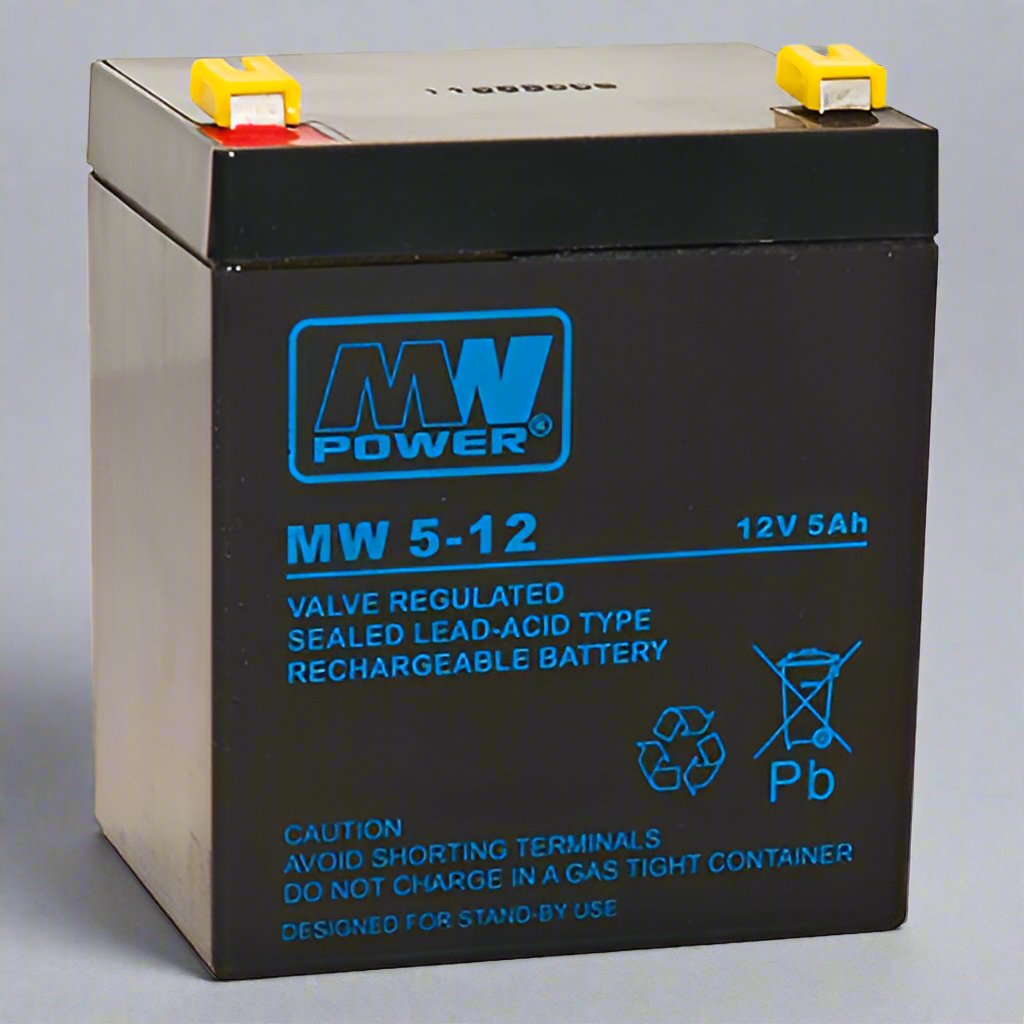 AGM battery 12V 5Ah, MW 5-12, MW 5-12L - Eurogroup 33