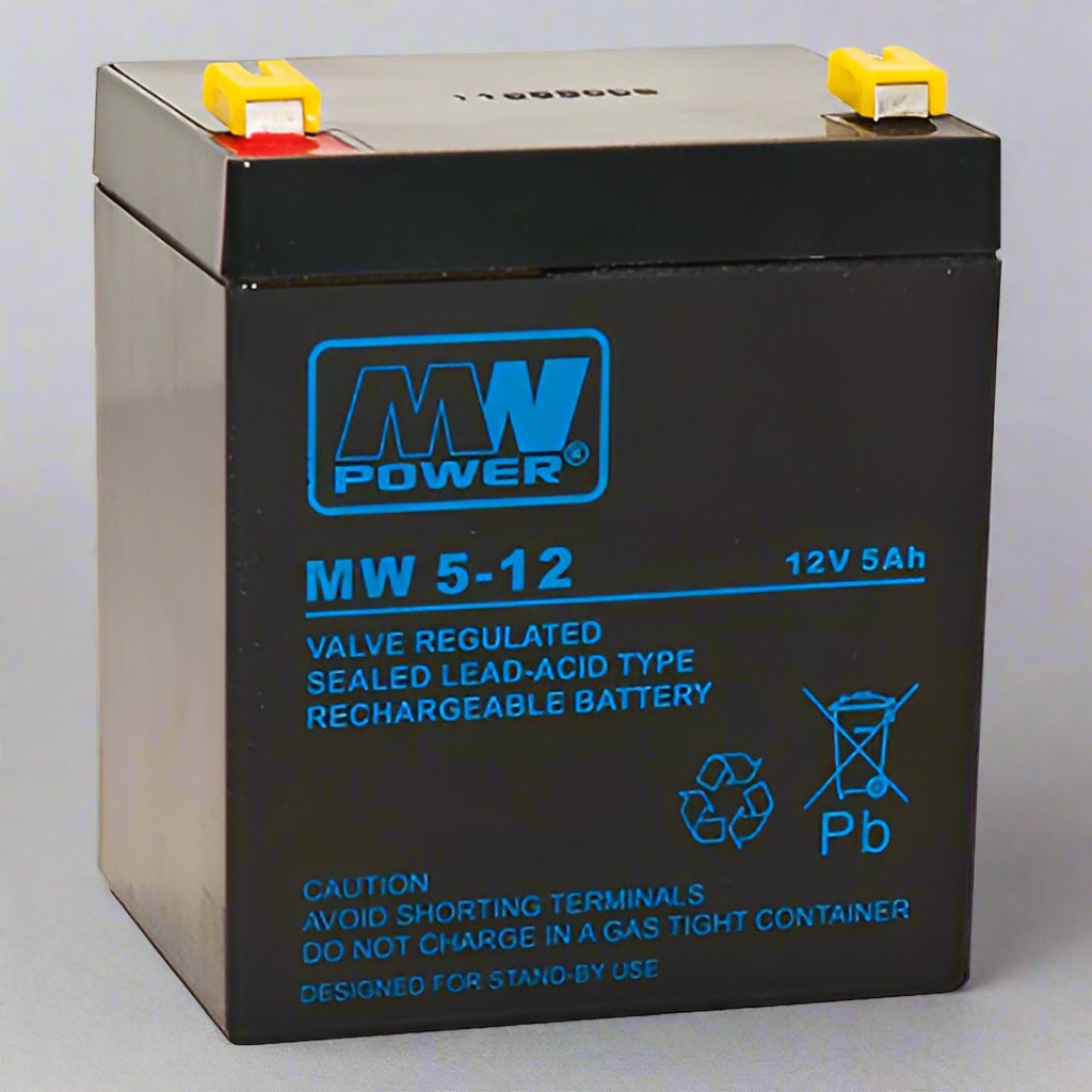 AGM battery 12V 5Ah, MW 5-12B - Eurogroup 33