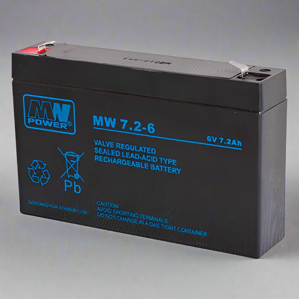 AGM battery 6V 7.2Ah, MW 7.2-6 - Eurogroup 33