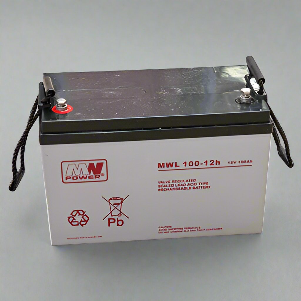 AGM battery 12V 100Ah, MWL 100-12h - Eurogroup 33