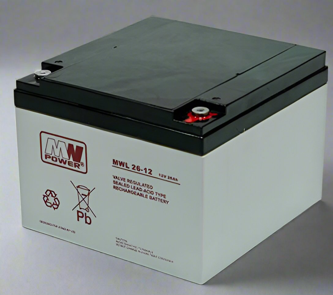 AGM battery 12V 26Ah, MWL 26-12 - Eurogroup 33