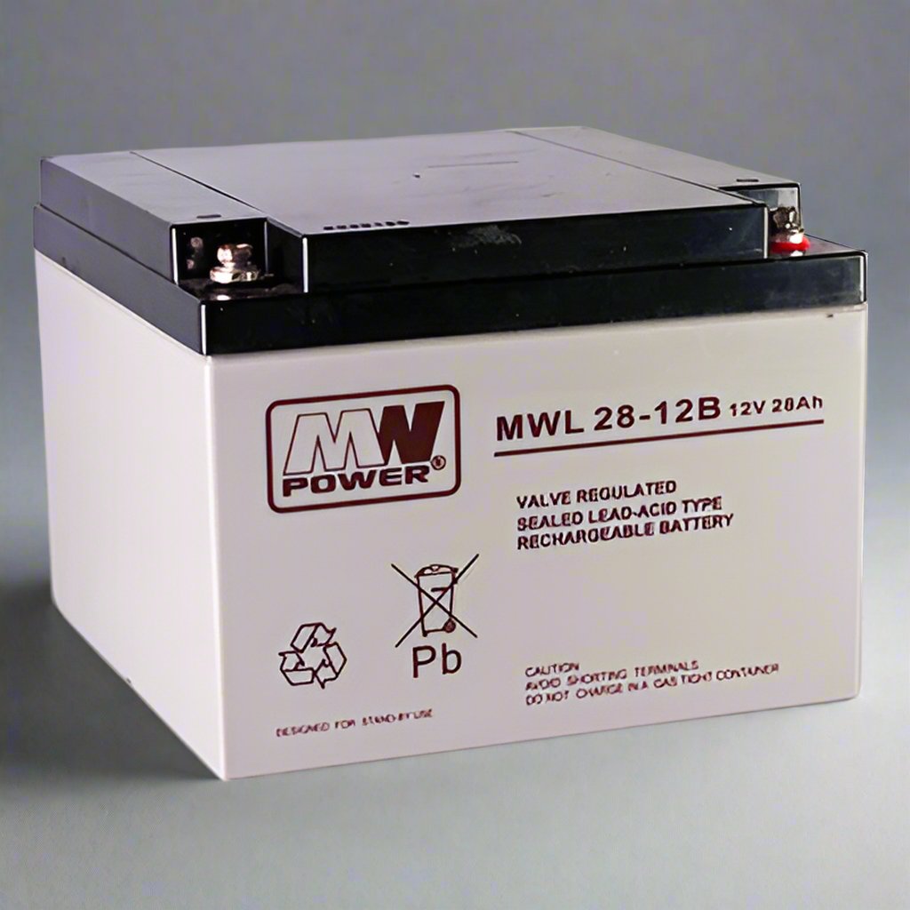 AGM battery 12V 28Ah, MWL 28-12B - Eurogroup 33