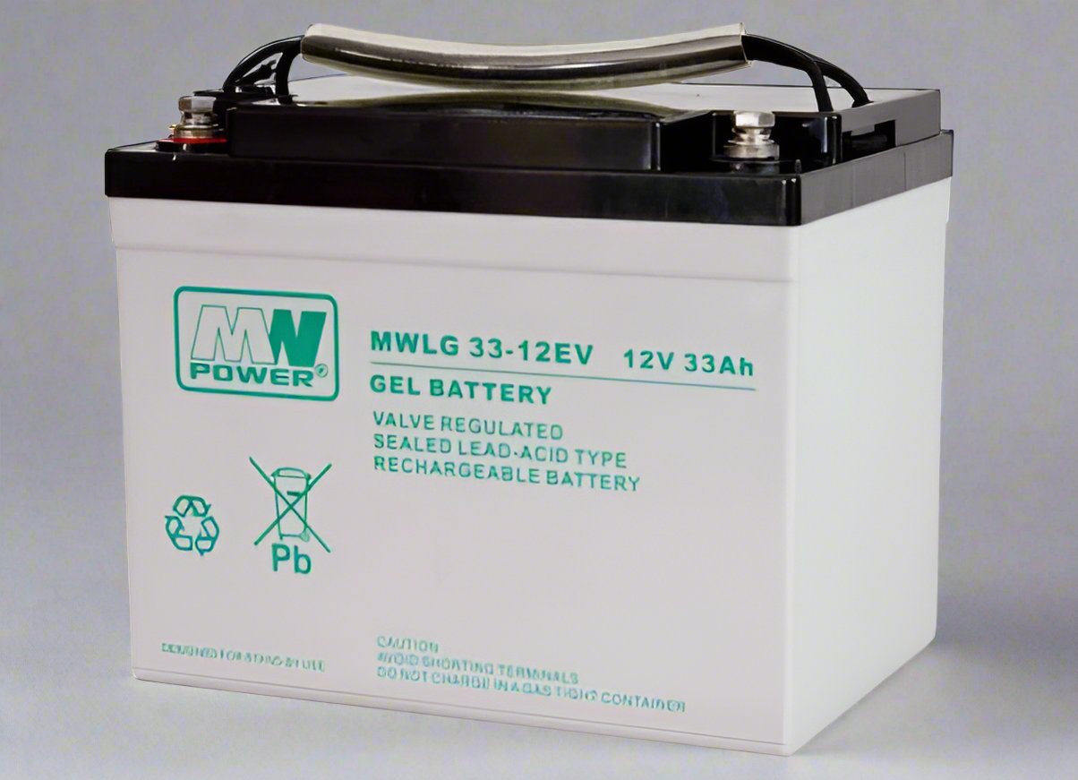 Gel battery 12V 33Ah, MWLG 33-12EV
