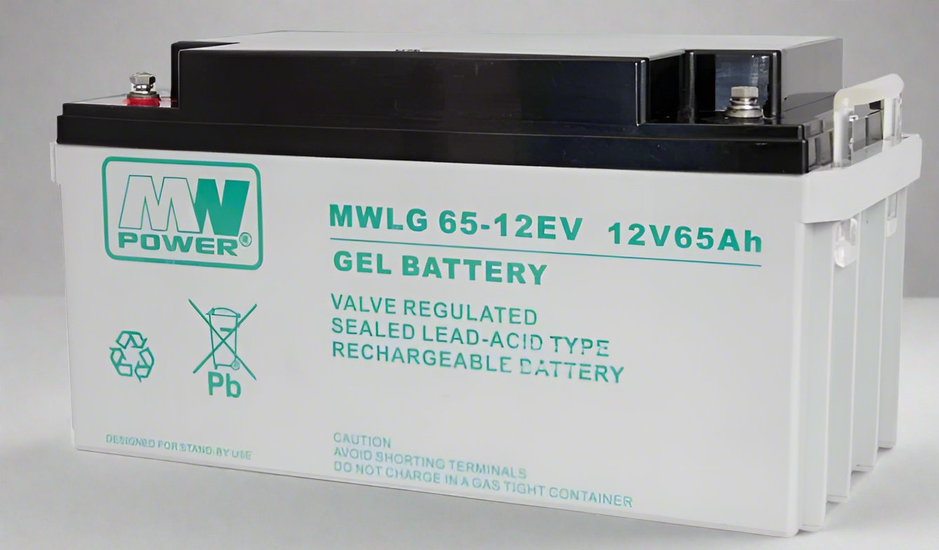 Gel battery 12V 65Ah, MWLG 65-12EV