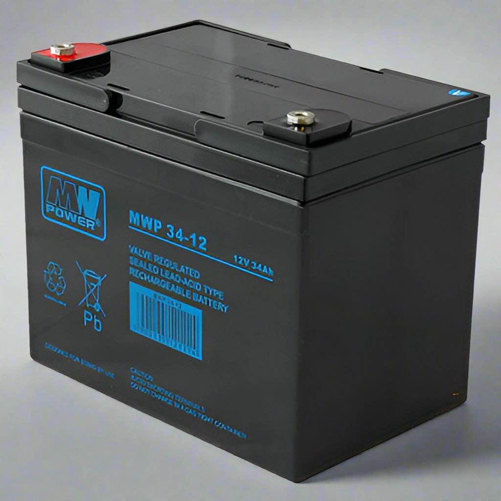 AGM battery 12V 34Ah, MWP 34-12 - Eurogroup 33