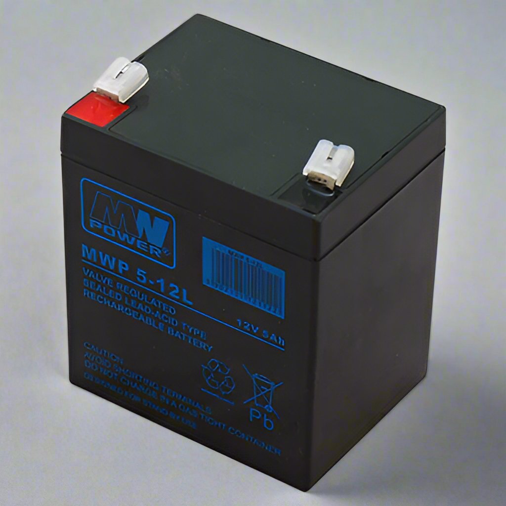 AGM battery 12V 5Ah, MWP 5-12L - Eurogroup 33