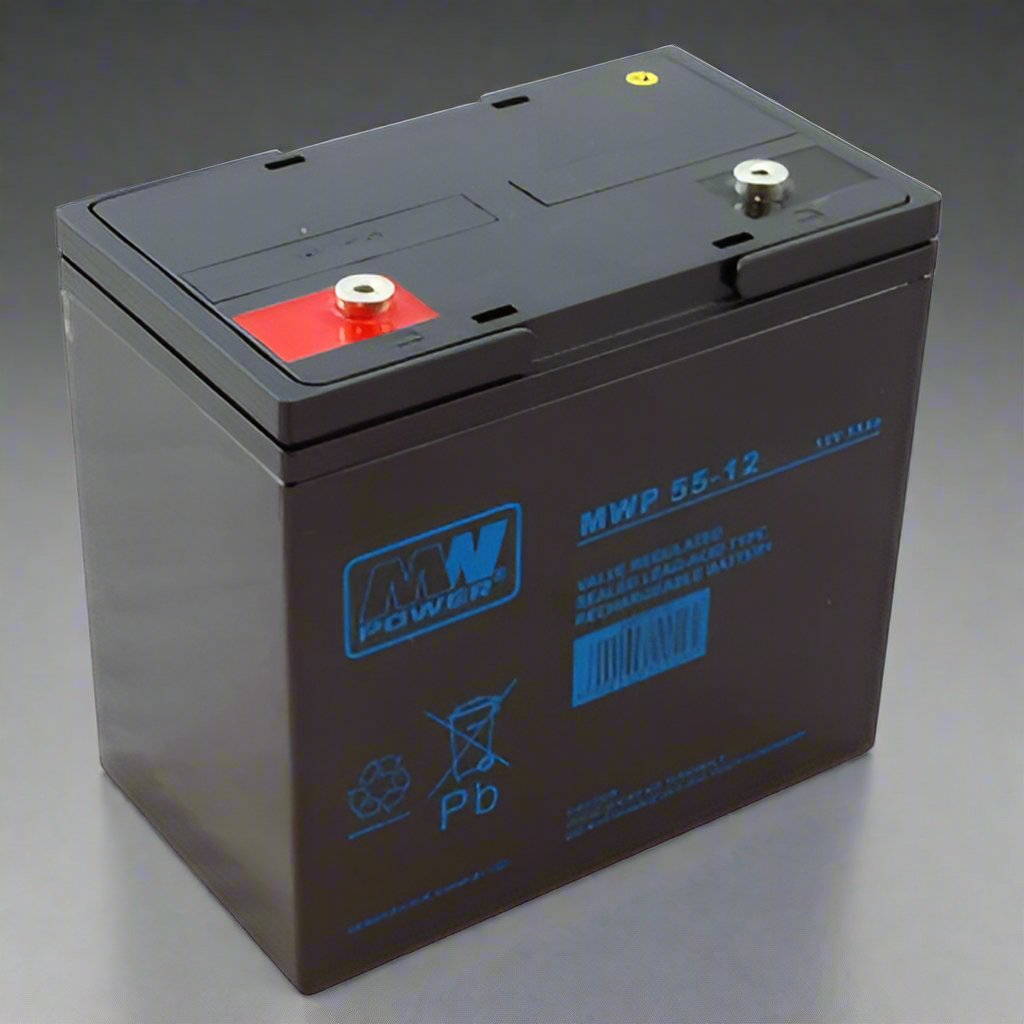 AGM battery 12V 55Ah, MWP 55-12 - Eurogroup 33