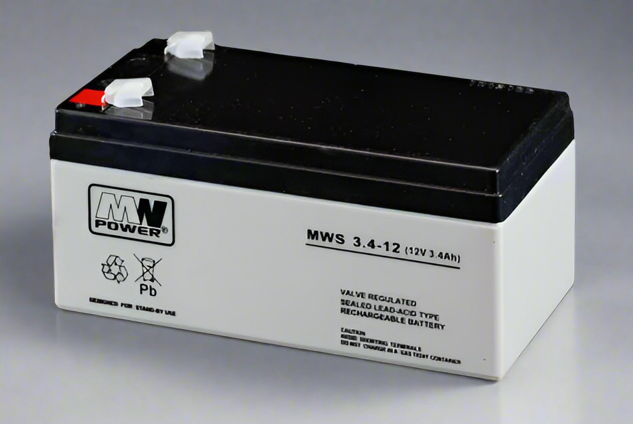 AGM battery 12V 3.4Ah, MWS 3.4-12 - Eurogroup 33
