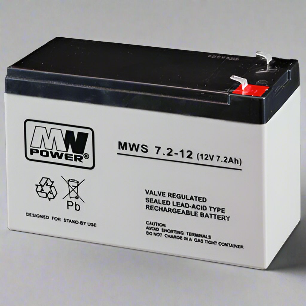 AGM battery 12V 7.2Ah, MWS 7.2-12 - Eurogroup 33