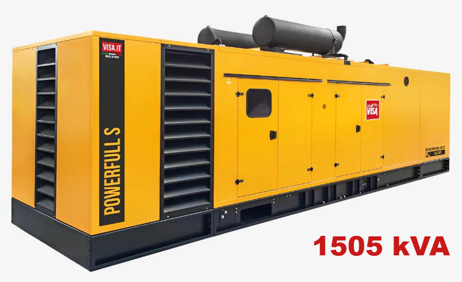 Diesel generator VISA Powerfull S, PERKINS, P 1500 S - 1505 kVA, 1204 kW