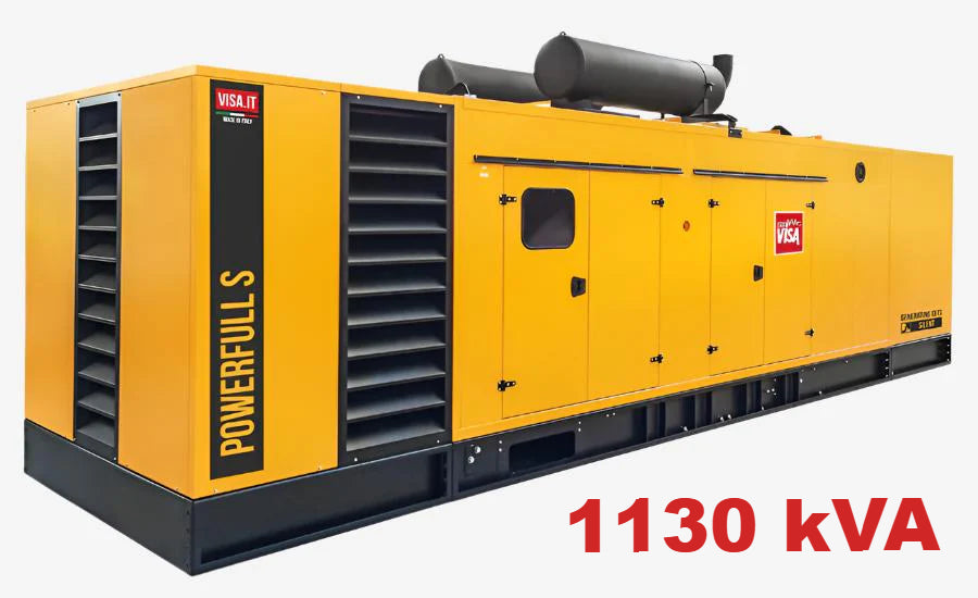 Diesel generator VISA Powerfull S, PERKINS, P 1150 S - 1130 kVA, 904 kW