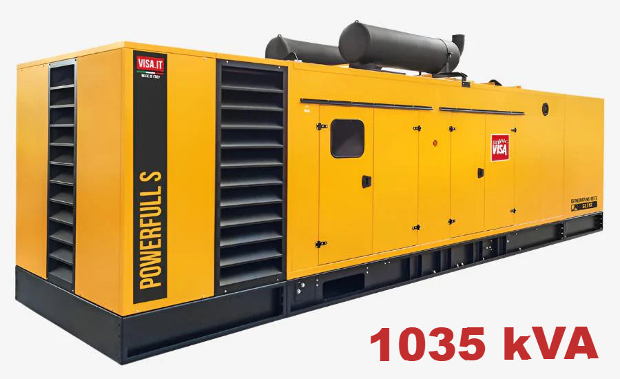 Diesel generator VISA Powerfull S, PERKINS, P 1050 S - 1035 kVA, 828 kW