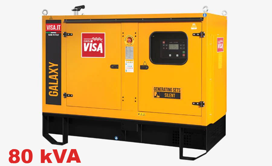 Diesel generator VISA Galaxy GX, PERKINS, P 80 GX - 80 kVA, 64 kW