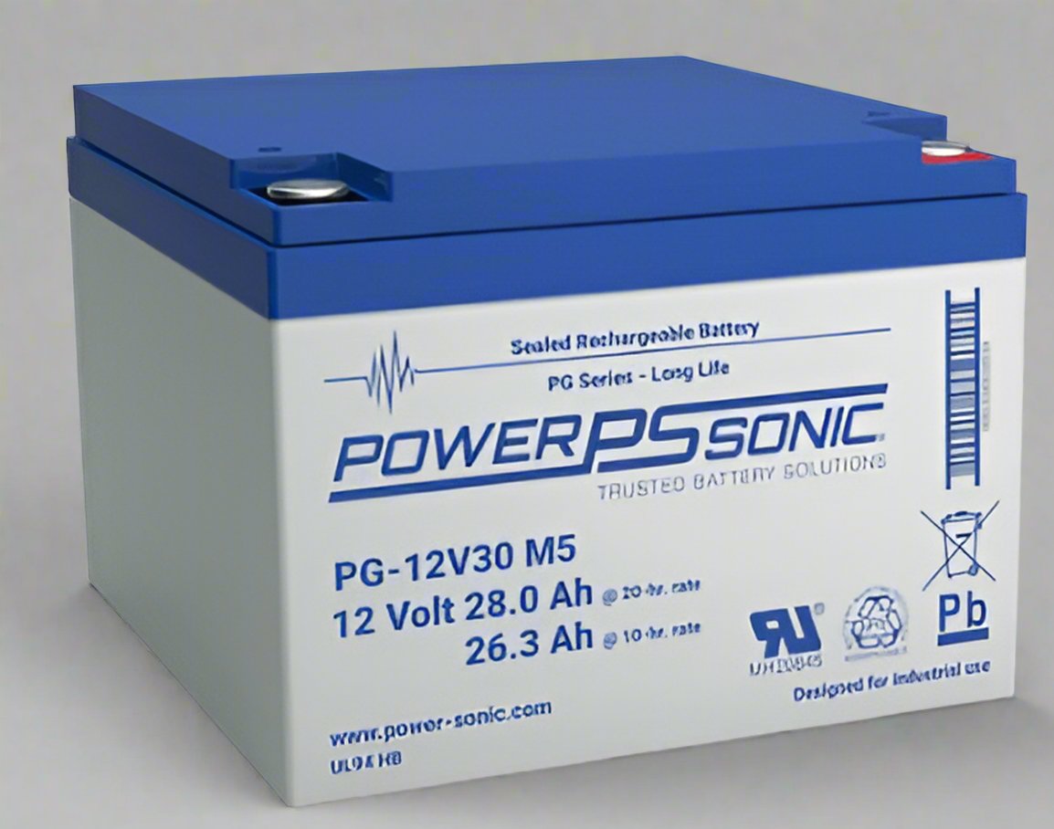 AGM battery 12V 28 Ah, PG-12V30 - Eurogroup 33