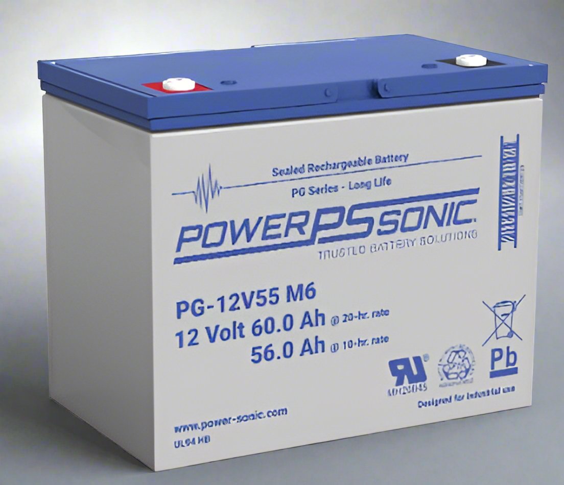 AGM battery 12V 59 Ah, PG-12V55 - Eurogroup 33