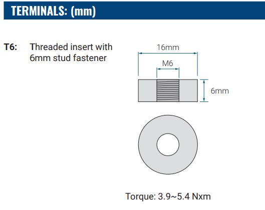 12V 65Ah, PG-12V65 M6