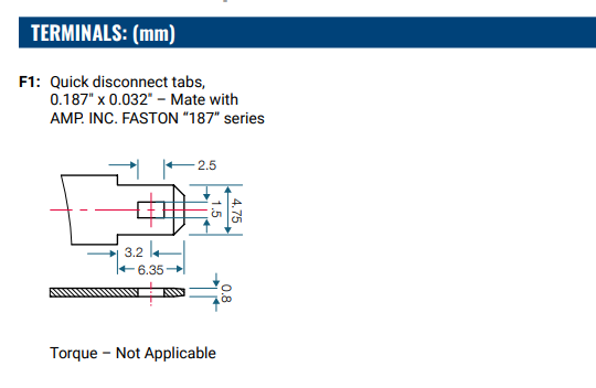 12V 3.4Ah, PS-1230VdS F1 AGM battery