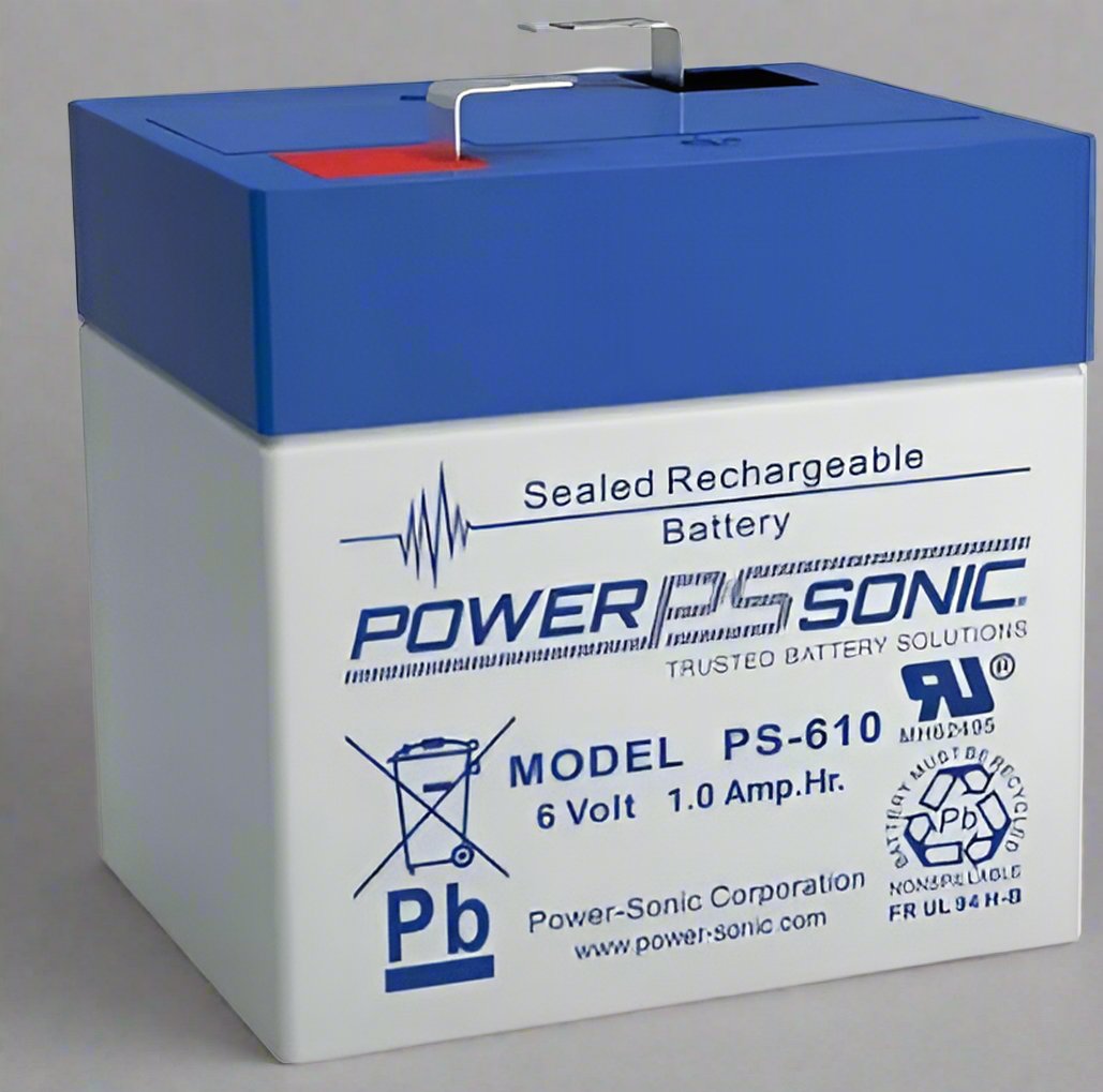 AGM battery 6V 1Ah, PS-610 - Eurogroup 33