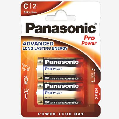 Батерия 1.5V Panasonic Pro Power LR14, C - блистер х 2 бр.