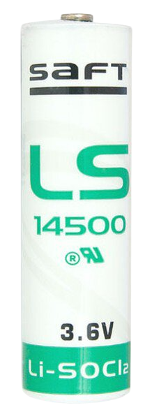 Батерия Saft LS 14500/STD AA 3.6V 2.6Ah, Li-SOCl2 size AA