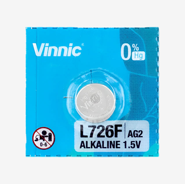 Батерия 1.5V Vinnic L726/AG2, алкална