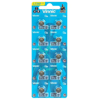 Батерия 1.5V Vinnic L726/AG2, алкална