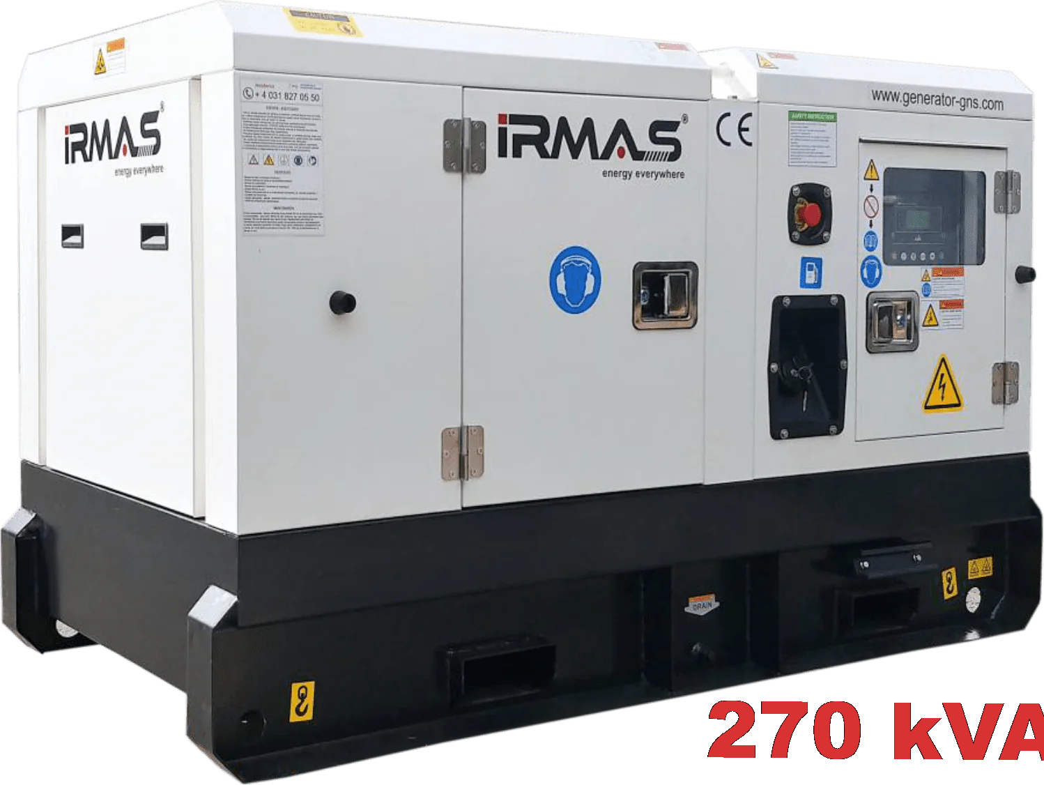 Diesel generator Irmas, Eco Kofo Ricardo, ECO 300 - C - 270 kVA, 216 kW