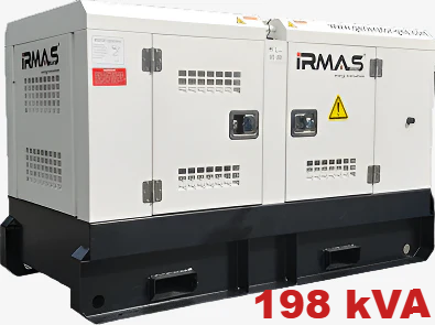 Diesel generator Irmas, Eco Kofo Ricardo, ECO 220 - C - 198 kVA, 158 kW