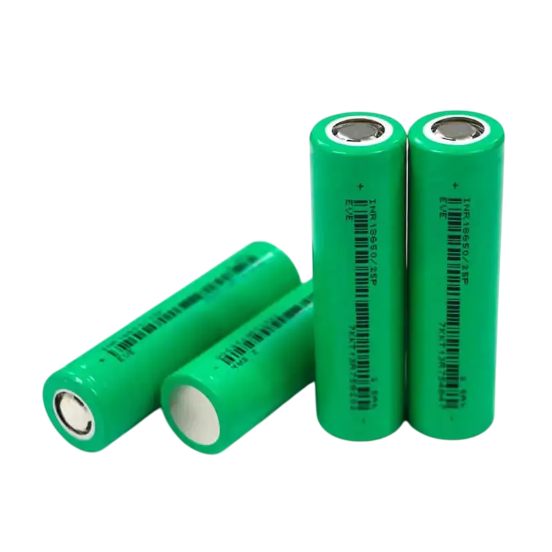 Battery EVE 18650, 25P, 3.6V 2500mAh, Li-Ion