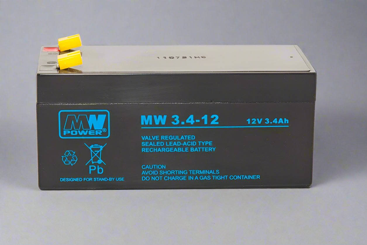 AGM battery 12V 3.4Ah, MW 3.4-12 - Eurogroup 33