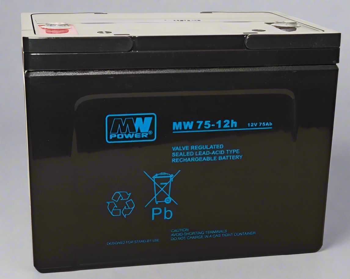 AGM battery 12V 75Ah, MWP 75-12h - Eurogroup 33