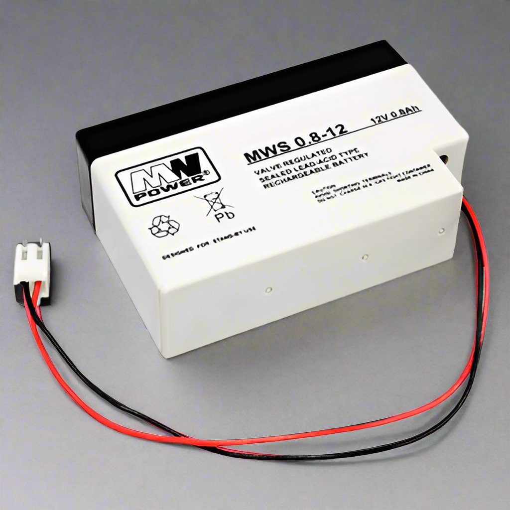 AGM battery 12V 0.8Ah, MWS 0.8-12 - Eurogroup 33